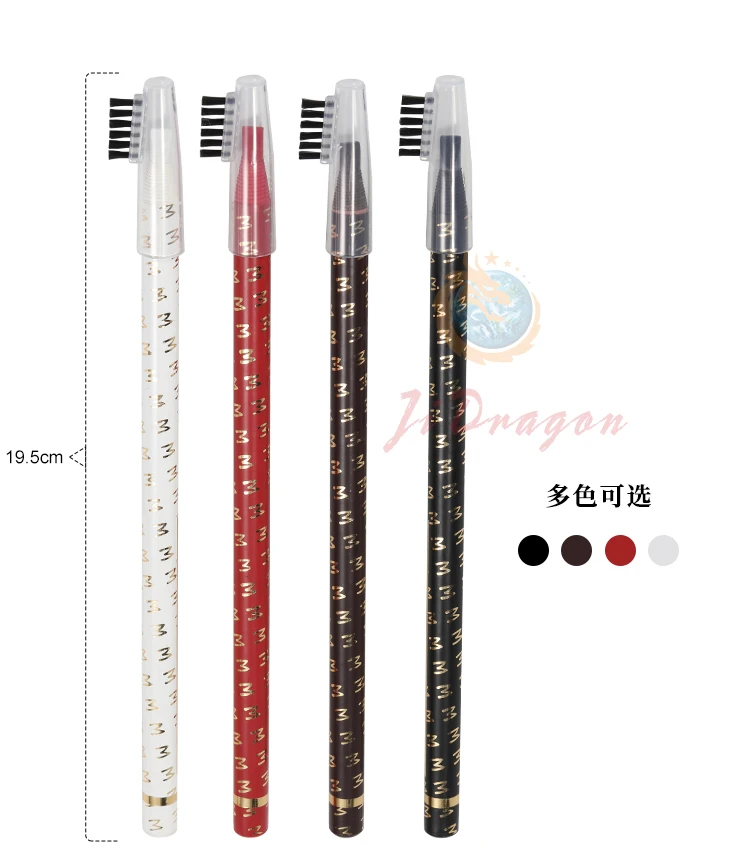 Monica PMU  Peel off Eyebrow Pencil 4 Colors Available Red Lip Pencil
