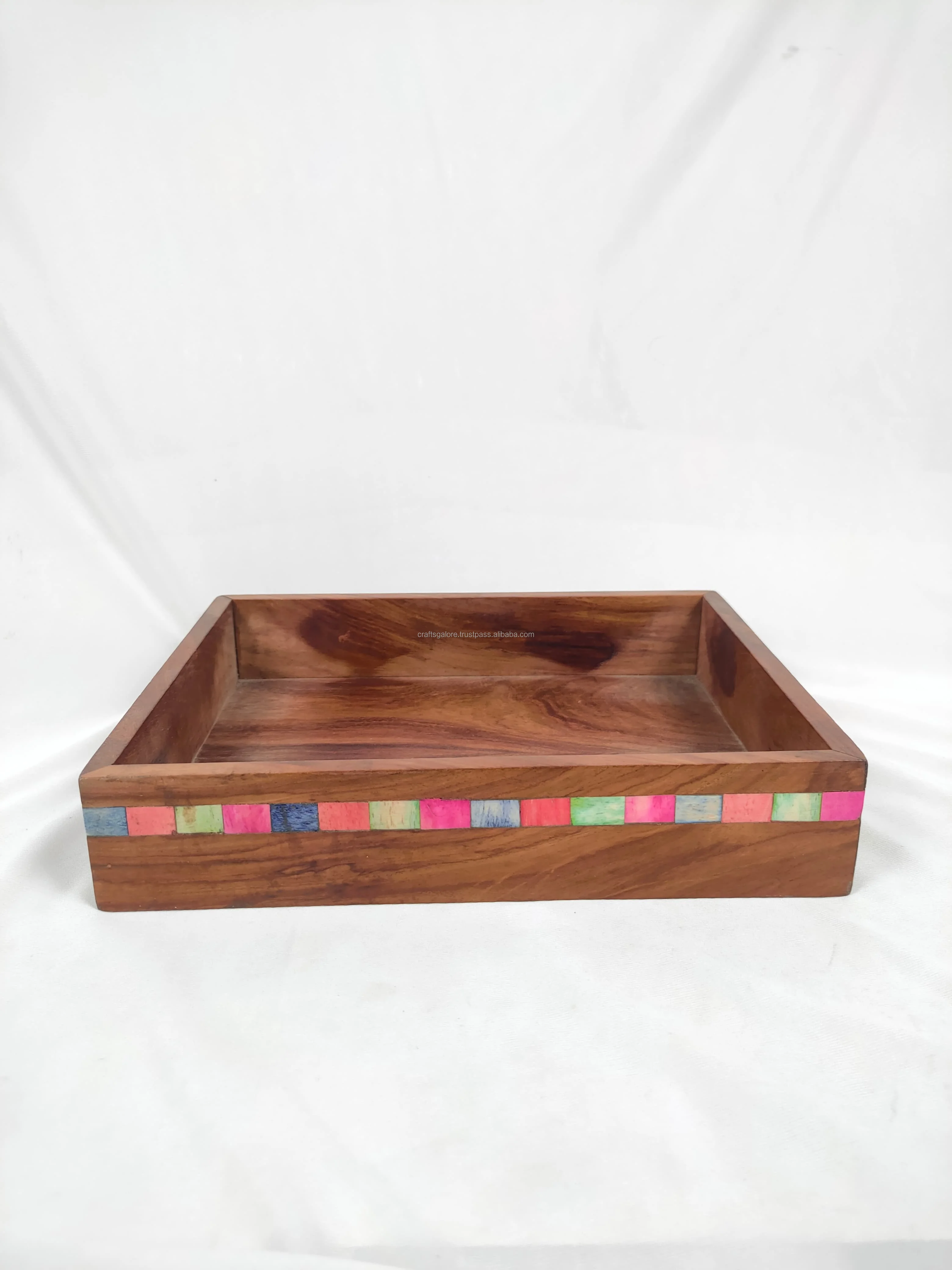 Tray/wooden serving tray online in India Wooden trays most versatile item in your kitchen to elevate dining experience.