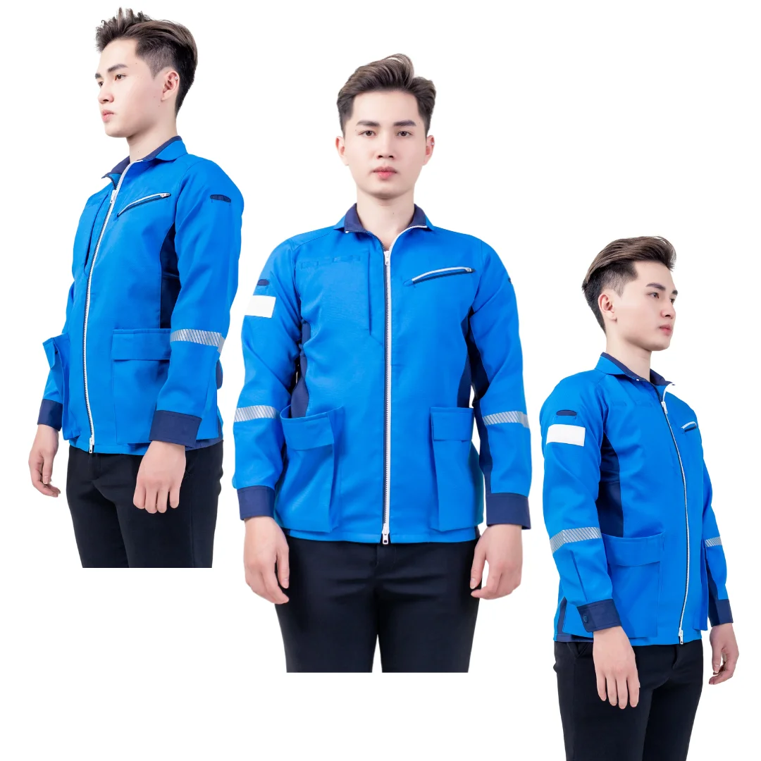 BEST SELLING high quality uniform shirt workwear for men work clothing with customize design & logo From Saomai FMF VN factory