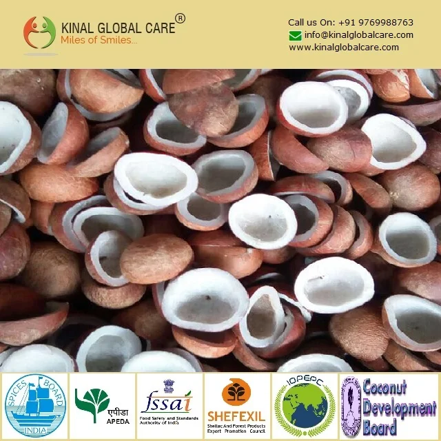 Купить Качественный сушеный кокосовый копра качественный кокосовый копр съедобный кокосовый продукт из Индии