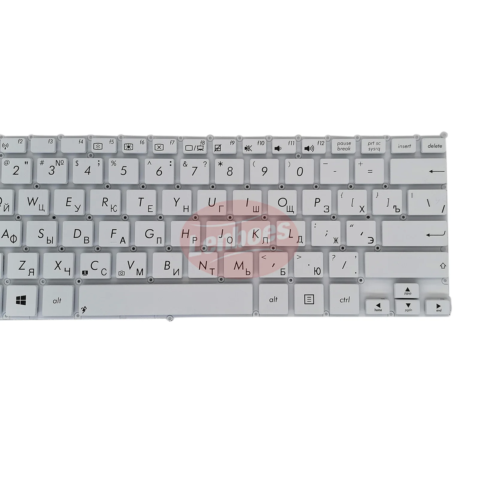 Russian Language Notebook Keyboard White Replacement for Asus X201 RU Layout Keyboard Repair Part