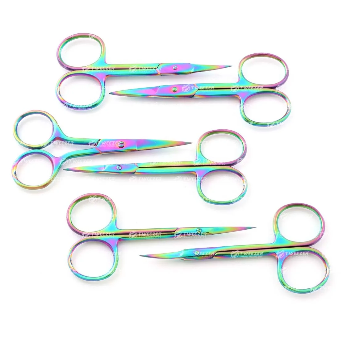 eyelash Cuticle and trimming scissors Wholesale Private Label Custom High Quality Eyebrow Clip Stainless Steel Scissors