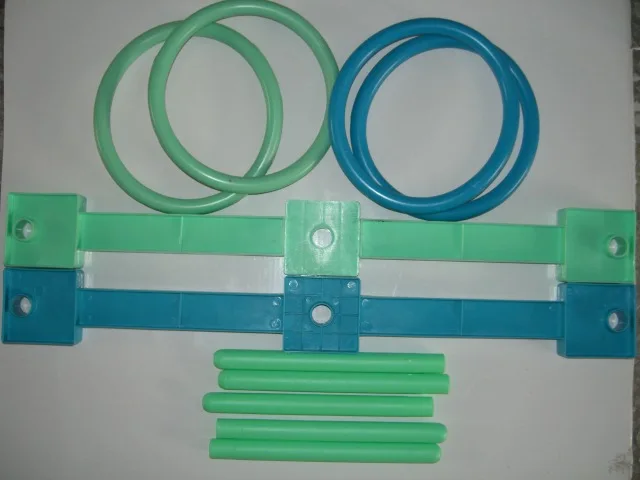 Waising Sports Ring Toss Game with 5 Targets 4 Rings For Indoor Outdoor Play