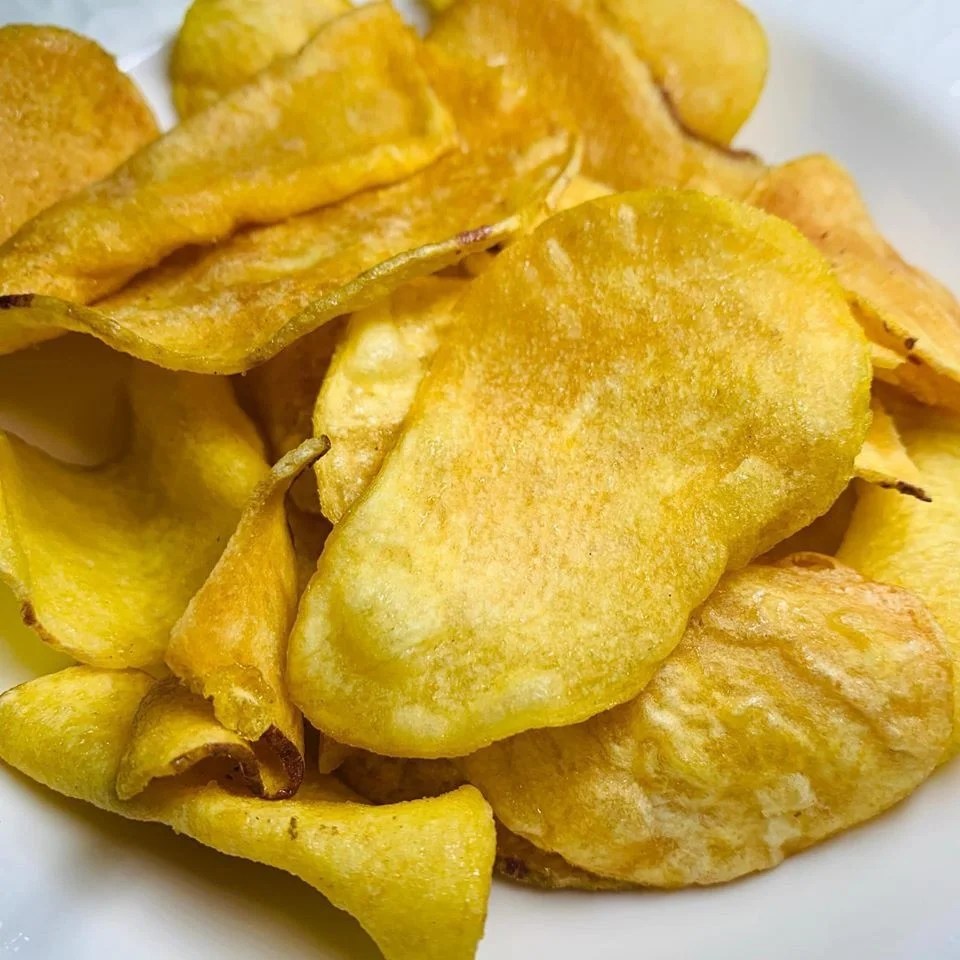 Wholesale Custom Bulk Packing Dried Crispy Sweet Potato Chips Vacuum Sliced Snack Food Fruit Vegetable Snacks
