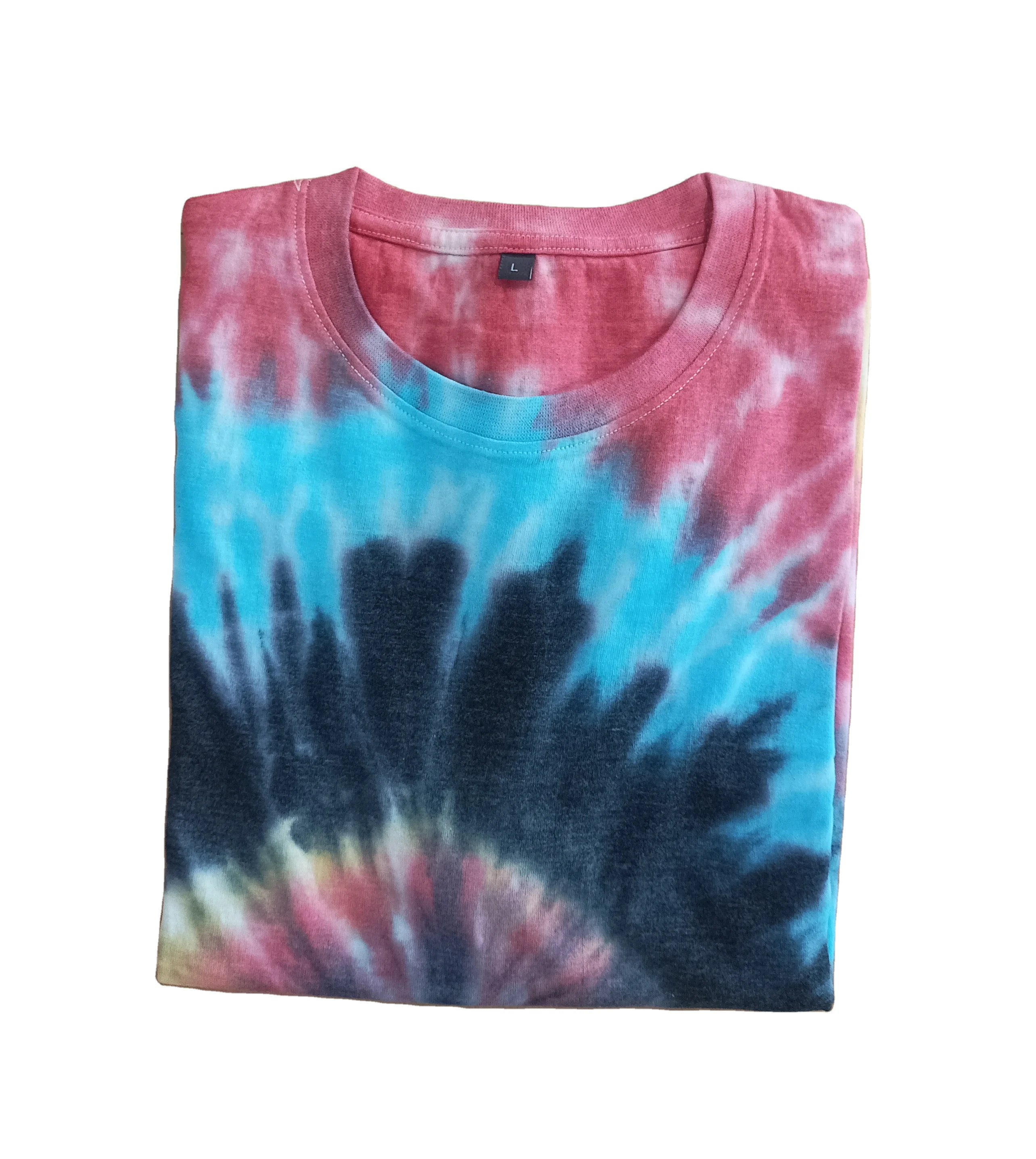 wholesale 100% ring spun cotton summer casual custom t shirt printing machine cotton dip dye tie dyed plain blank men t-shirts