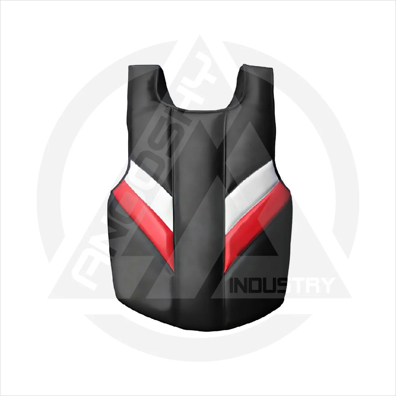 Custom Size and Design Chest Protector Artificial Leather Dipped Foam Body Guard for Karate and Martial Arts Custom OEM Logo