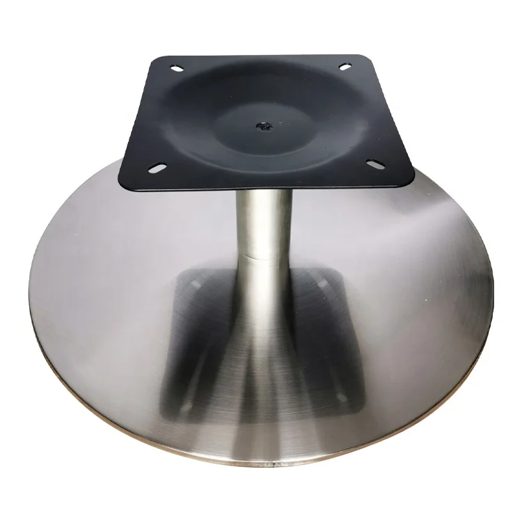 Вращающиеся круглые ножки из нержавеющей стали OEM для дивана кресла высота 180 мм диаметр 500