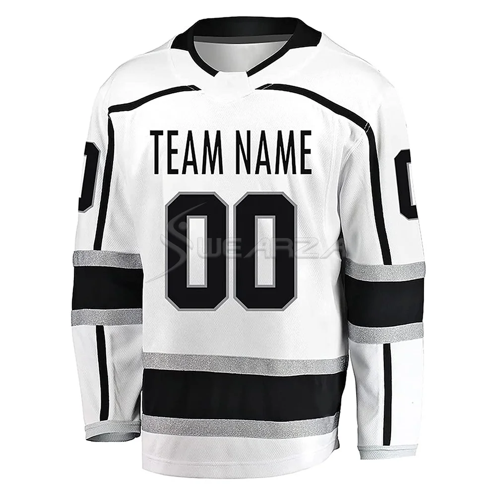Wholesale Male Eco Friendly Windproof Skin Friendly Men Customized Hockey Jerseys Wholesale Cheap Hockey Uniform Teams