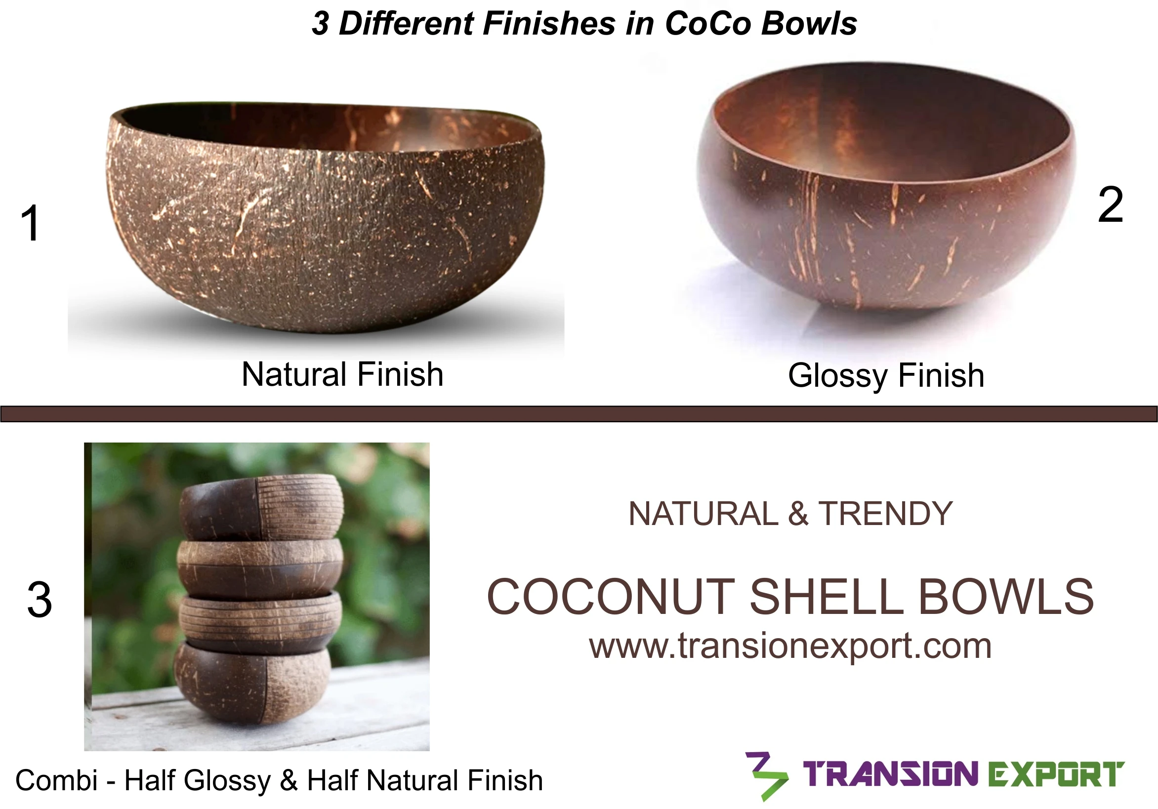 Coconut Shell Bowl Pot flower vase natural ecofriendly flower pot for table home garden indoor factory price cheap