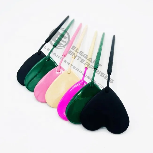 Best Selling Heart Shape Sustainable Eyelash Extension Mirrors With Different Powder Coated Colors Stainless Steel Private Label