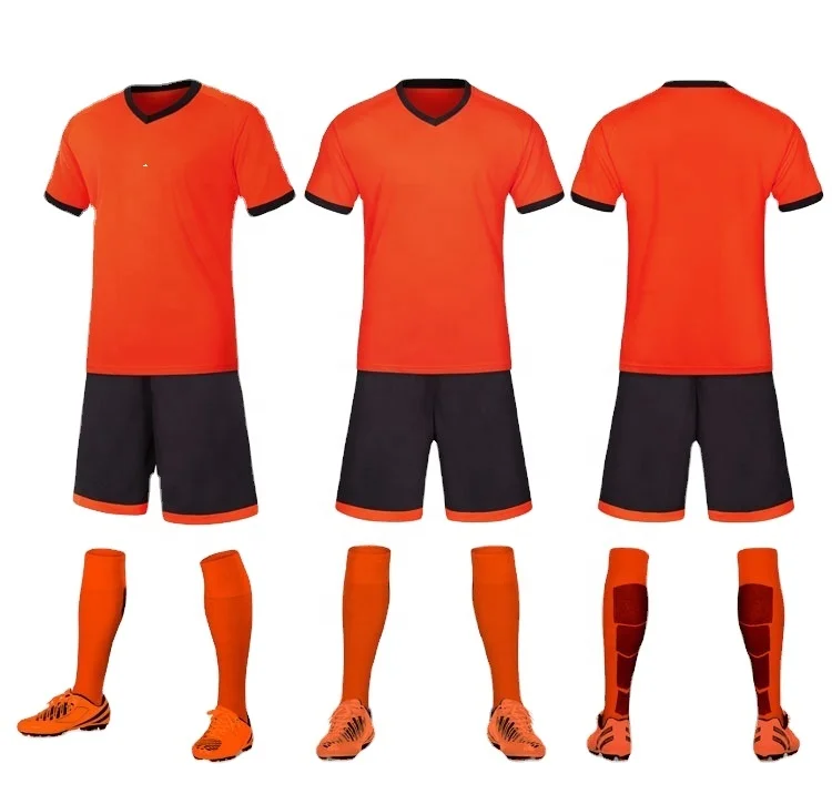 High Quality Football Kits Full Set Soccer Kit Youth Custom Soccer Jersey 2023-2024 Quick Dry Football Shirt Men Soccer Wear