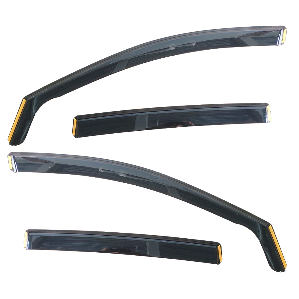 INJECTION IN-CHANNEL WINDOW DEFLECTOR FOR Toyota RAV4 2019 WEATHER SHIELD RAIN GUARD WIND DEFLECTOR