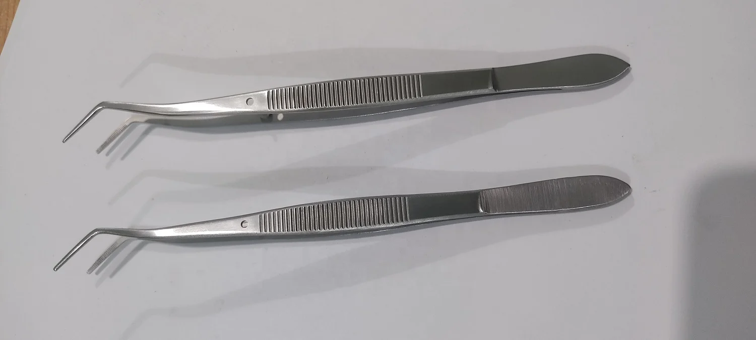 Meriam cotton and dressing Tweezers dental instruments premium grade stainless steel made
