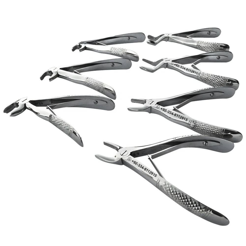 Pedo Children Dental Extracting Forceps Kit