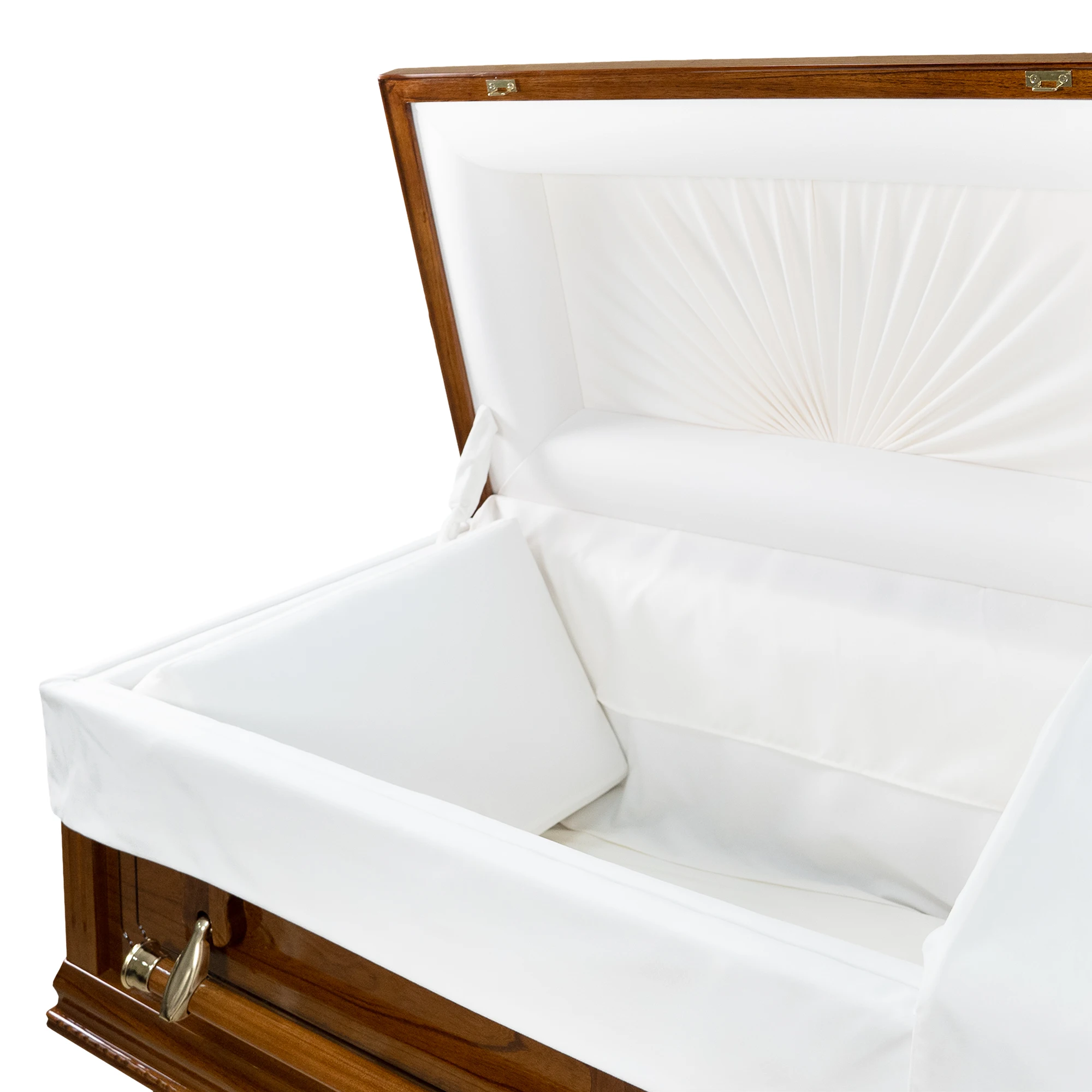 Franklin ODM Custom Adult Wooden Coffins Vietnam Manufactured Burial Caskets OEM Funeral Supplies