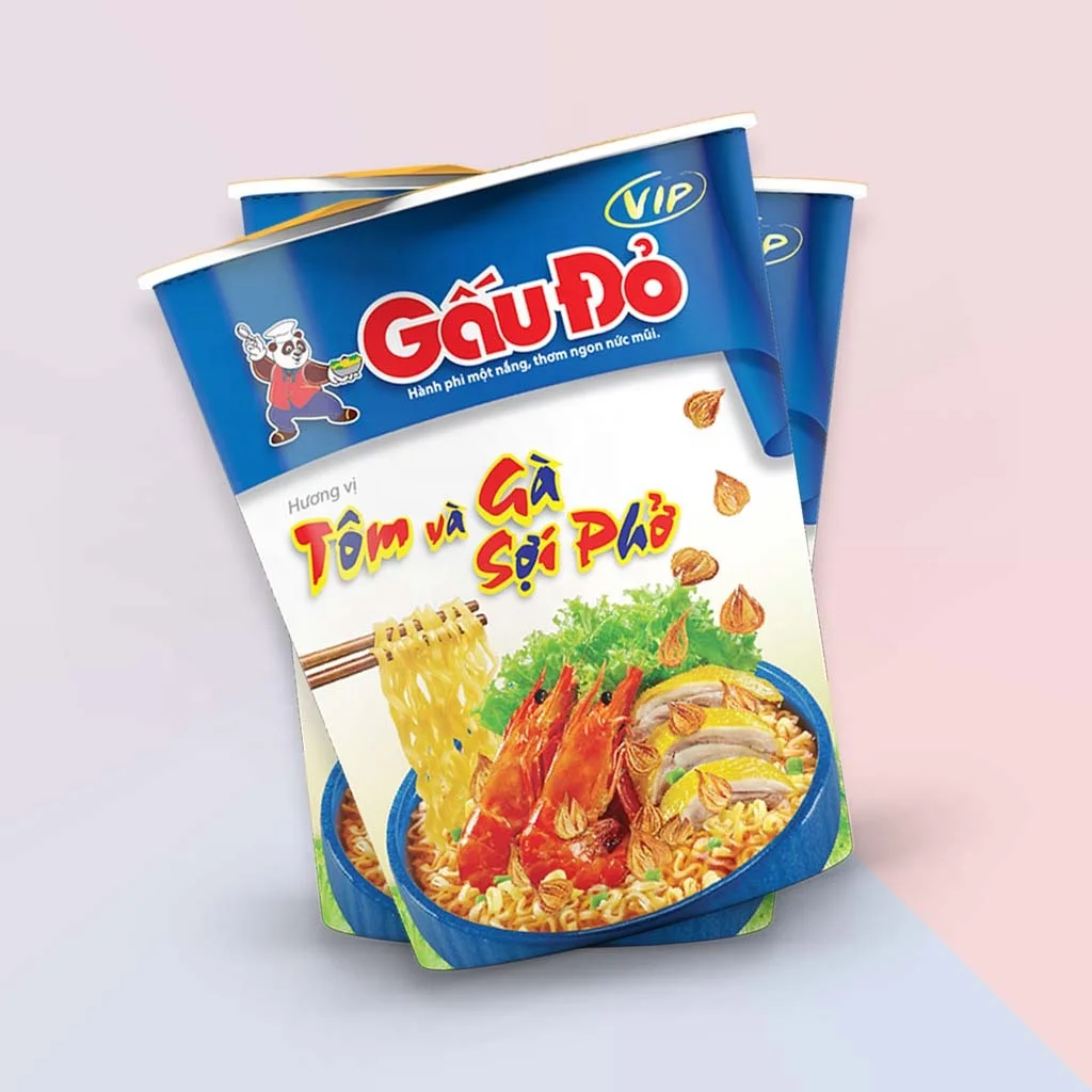 
The tasty noodles, good smell and delicios with Instant Porridge with Fish Super Delicious 65gram 