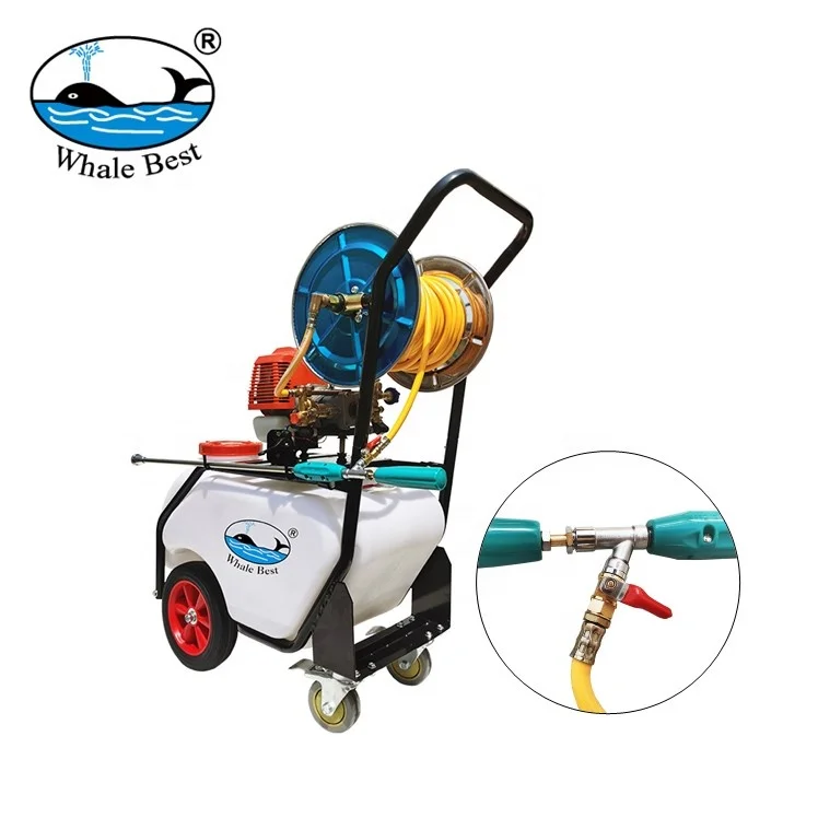 Wheelbarrow trolley power sprayer for agriculture