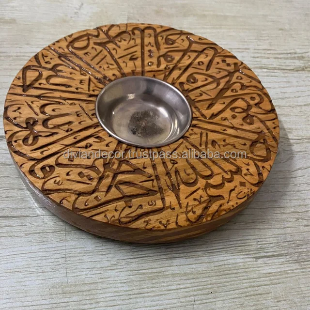 Middle East Incense Burners Simple MDF Wood Bakhoor For Ramadan Eid Premium Quality Mubkhar Gifts Manufacturers From India