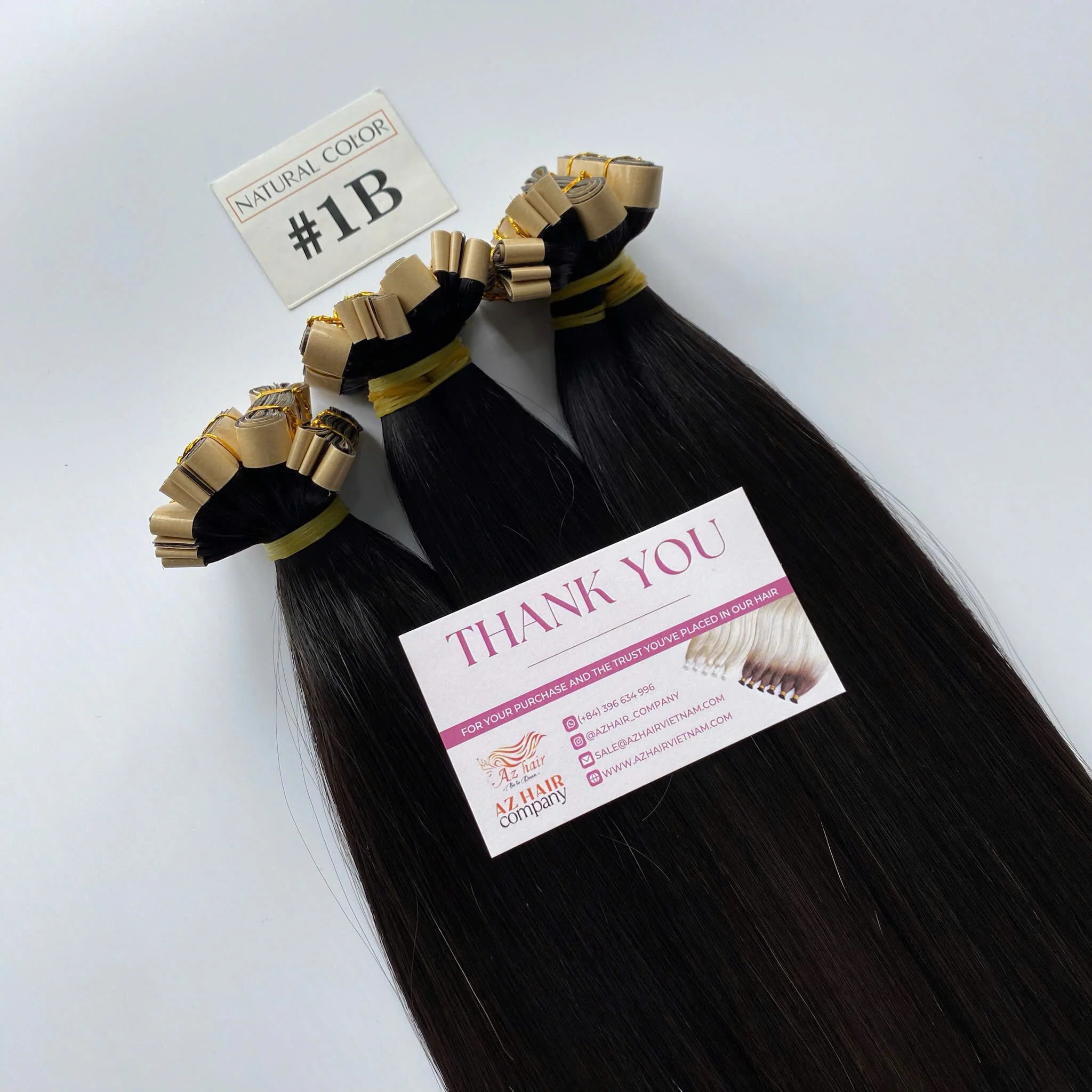 Direct Factory Human Hair Extensions Supplier Virgin Cuticle Vietnamese Double Drawn Hair Long Line Tape In Extensions