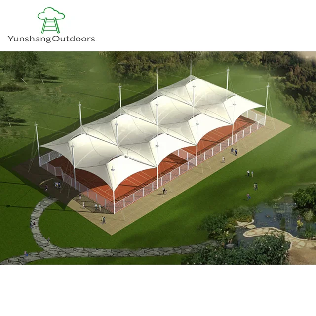 Дешевая цена Стильный теннис/конный корт на крыше вашей собственности