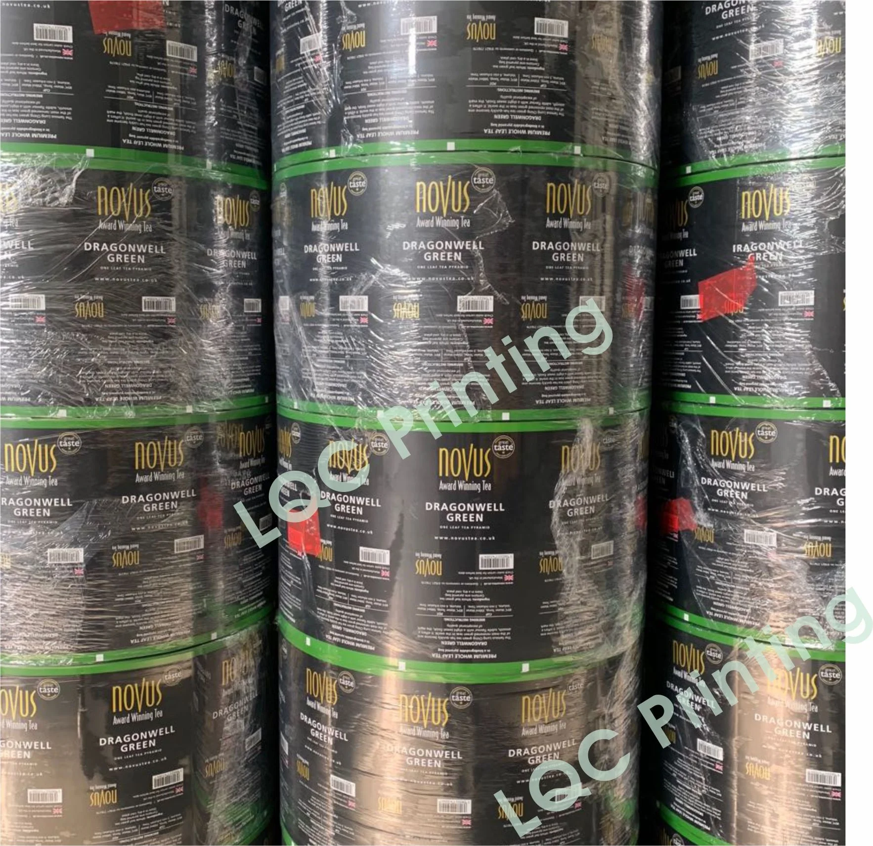 Plastic potato chips food packaging film roll for liquid sachet packaging