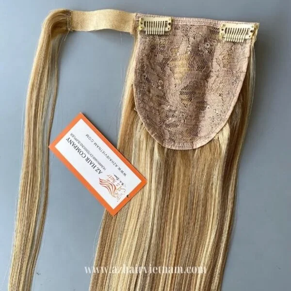 Premium quality Wholesale Price cheap 100% natural hair extension Pony Tail in hair virgin hair