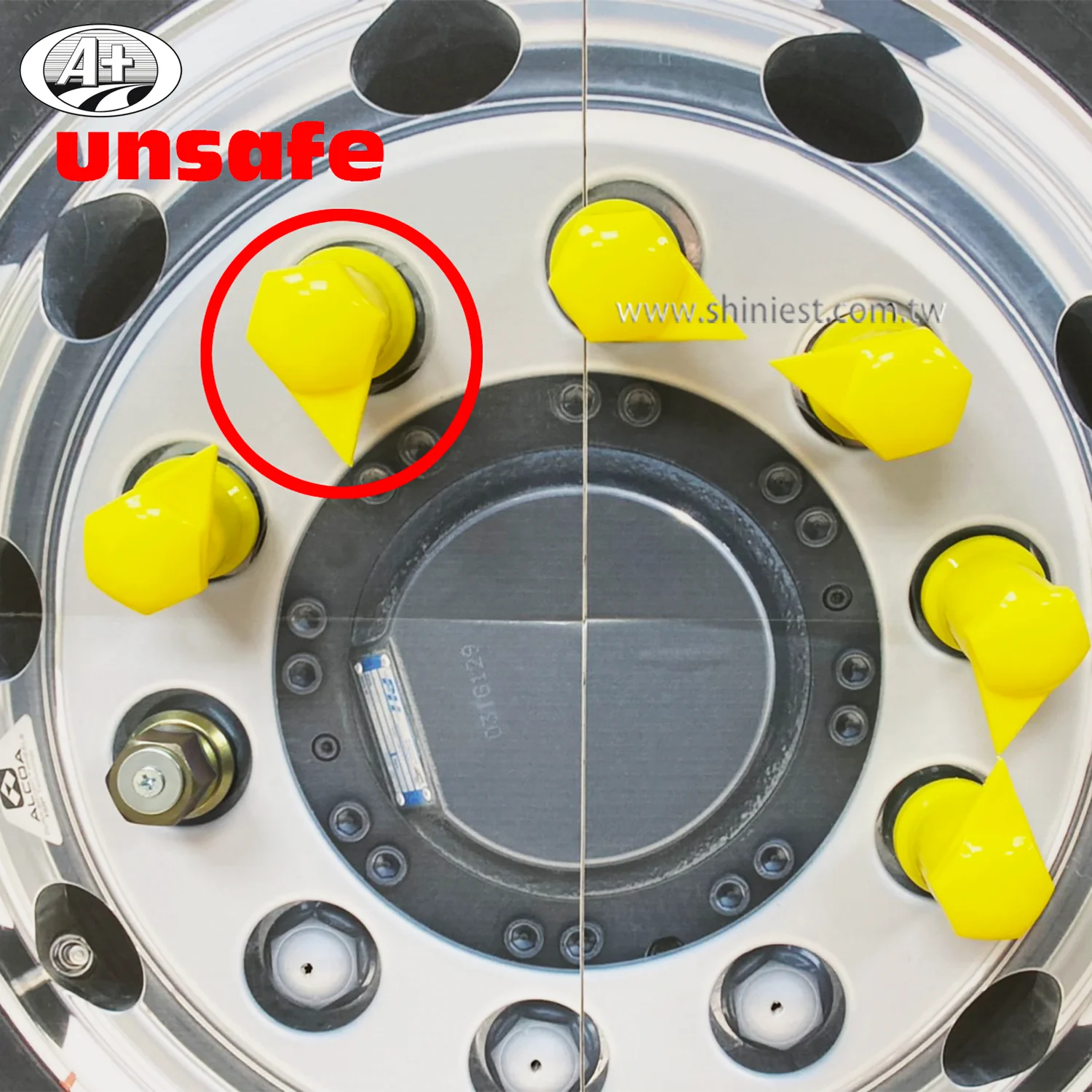 Индикатор колесной гайки для колесной гайки 19-41 мм