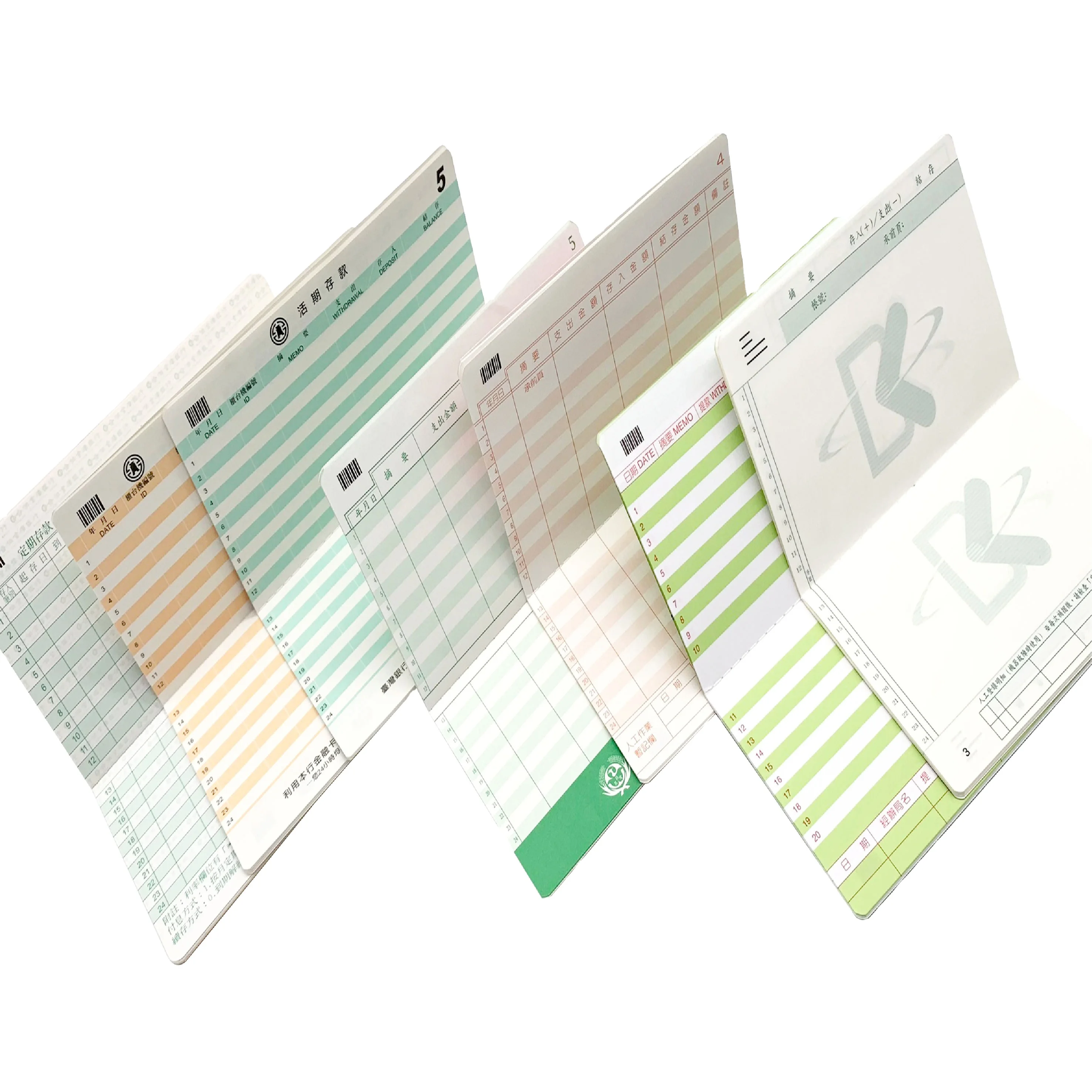 Professional Technology Lots Of Printing OEM Passbook Bank Book
