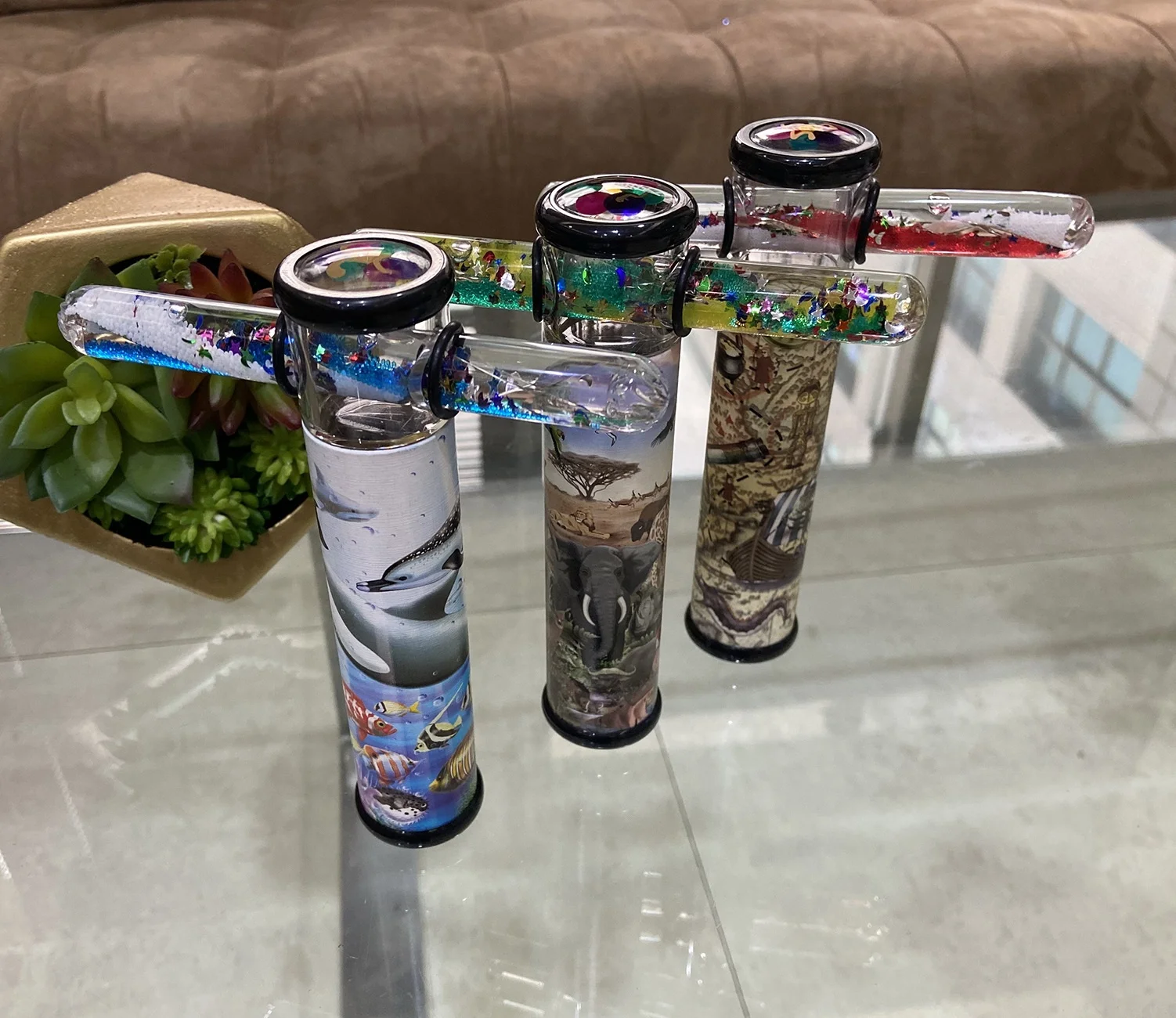 toy magic liquid kaleidoscope