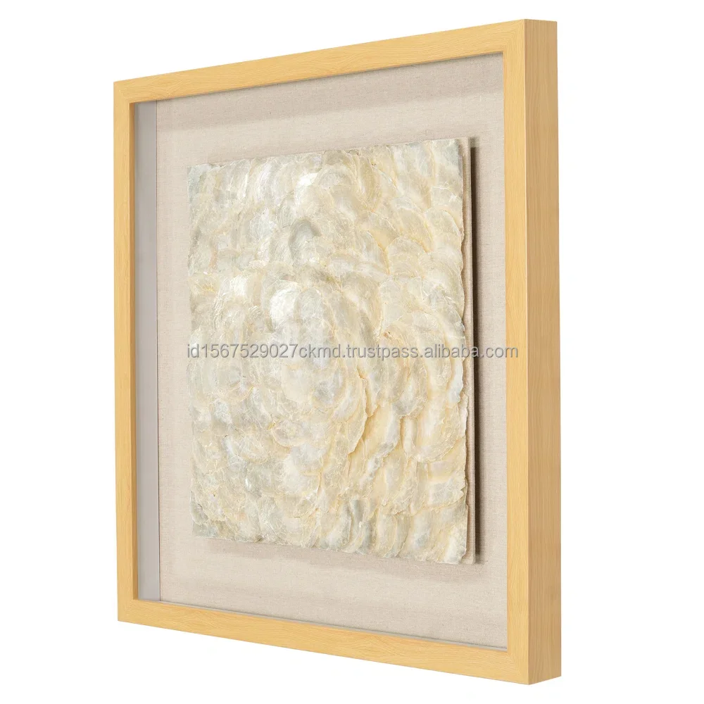 New Arrival Luxury Capiz shell Hotel Wall Decorations Mosaic Seashell Tile Bathroom For Home Hotel Villa Restaurant