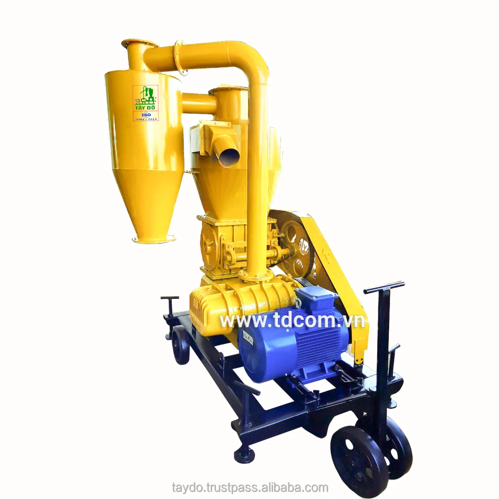 Высококачественный пневматический вакуумный конвейер с желтой рисовой шелушкой 22Kw-37Kw из Вьетнама высшего качества