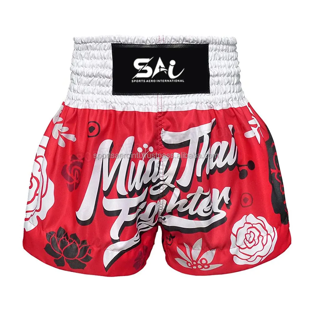 Дышащие боксерские шорты с регулируемой талией уличные тренировочные для взрослых