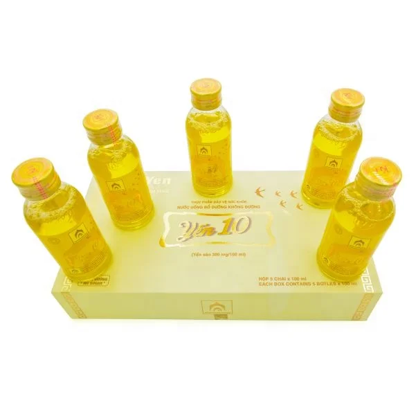 Bird Nest Drink Healthy Drink - Yen 10 - Non Sugar/Sweetened Strengthen Vitality For Sale