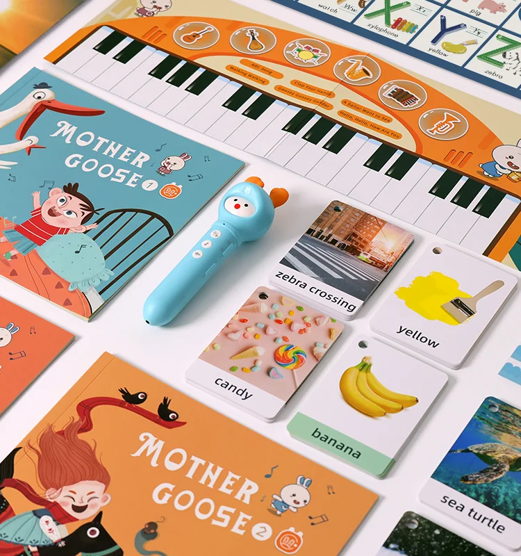 Alilo детская электронная обучающая звуковая книга говорящая ручка Обучающие игрушки Монтессори для детей с аутизмом