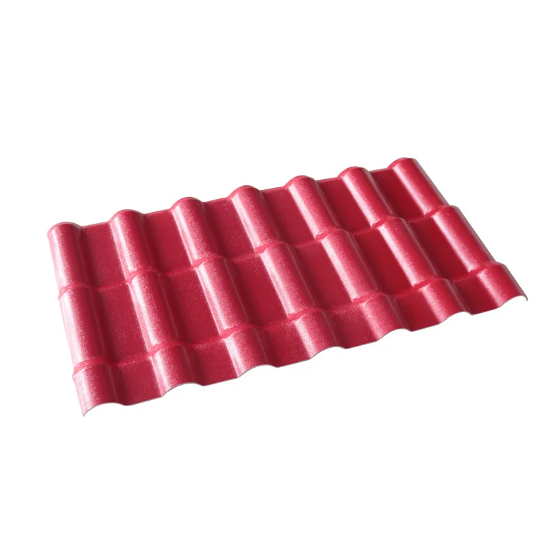 PVC plastic roofing tile making machine two three layers Glazed roof tile extrusion line PVC corrugated sheets production line