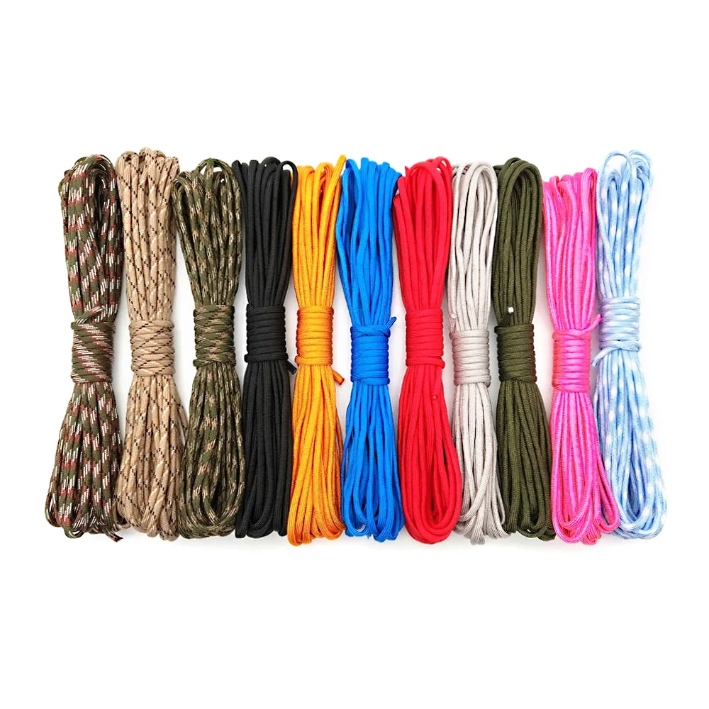 Factory Hot Sale Colorful Packing Baler Rope Braided Plastic String Twisted Nylon Multi Filament Rope