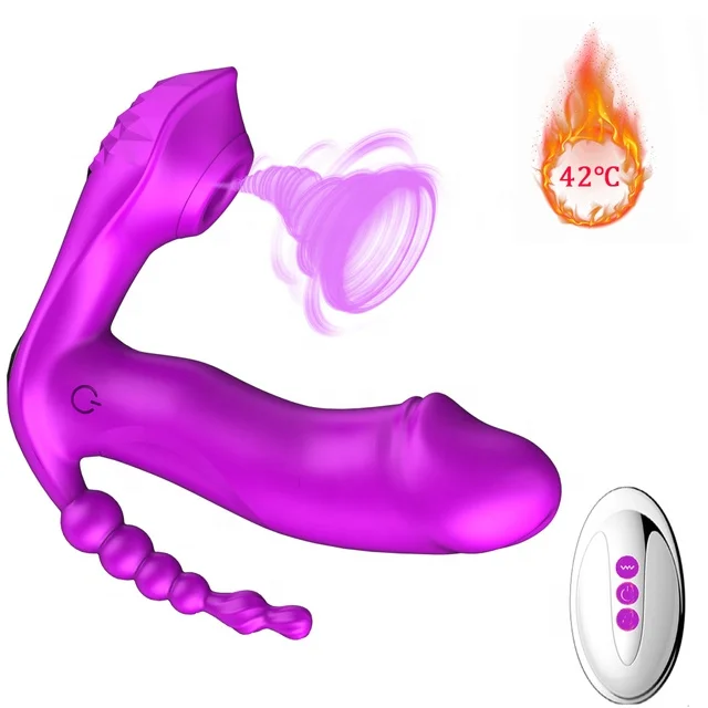 Hot Selling 3 IN 1 Panties Vibrators Wholesale Dildos Vibrators Anal Erotic Remote Control Wearable Sex Toys Vibrators for Women