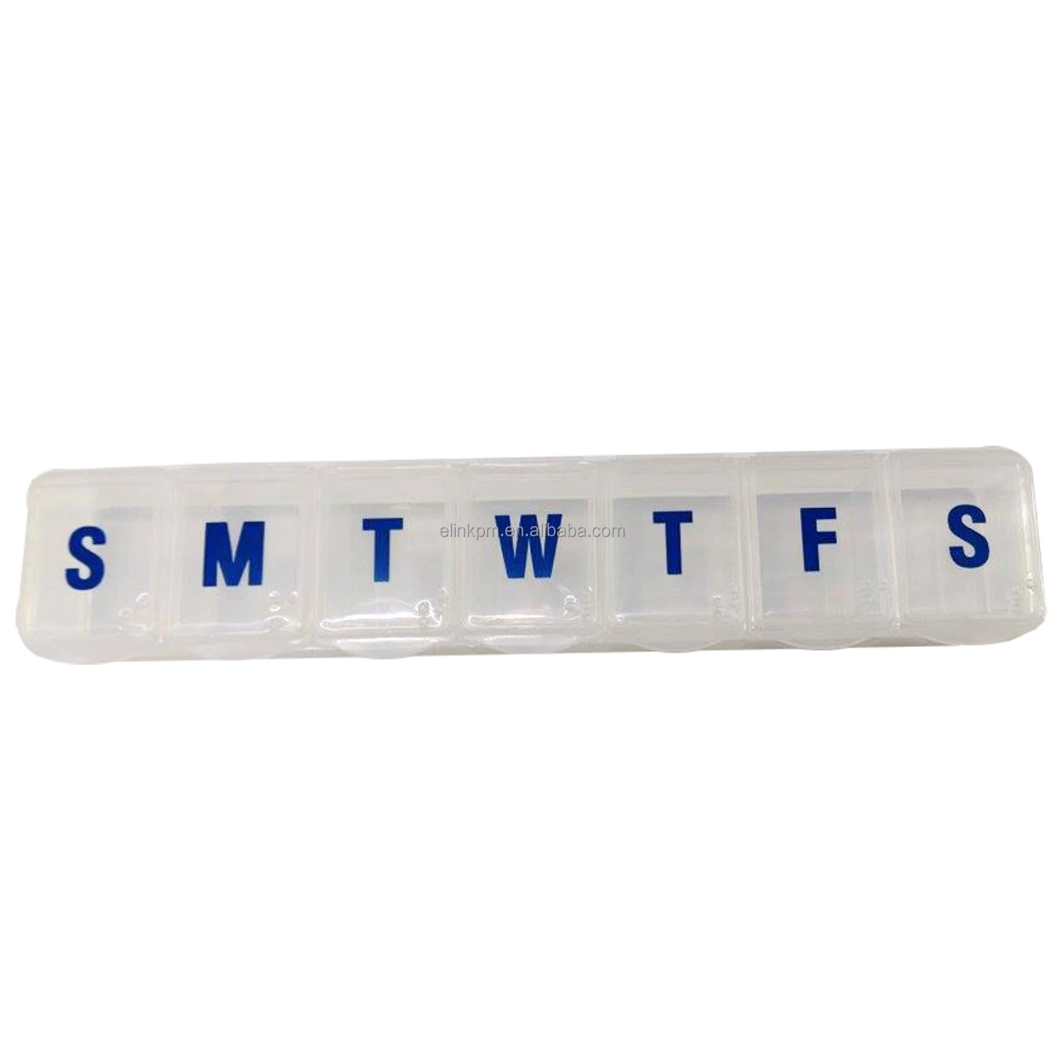 Plastic Tablet Pill Box Organizer Weekly Pastillero