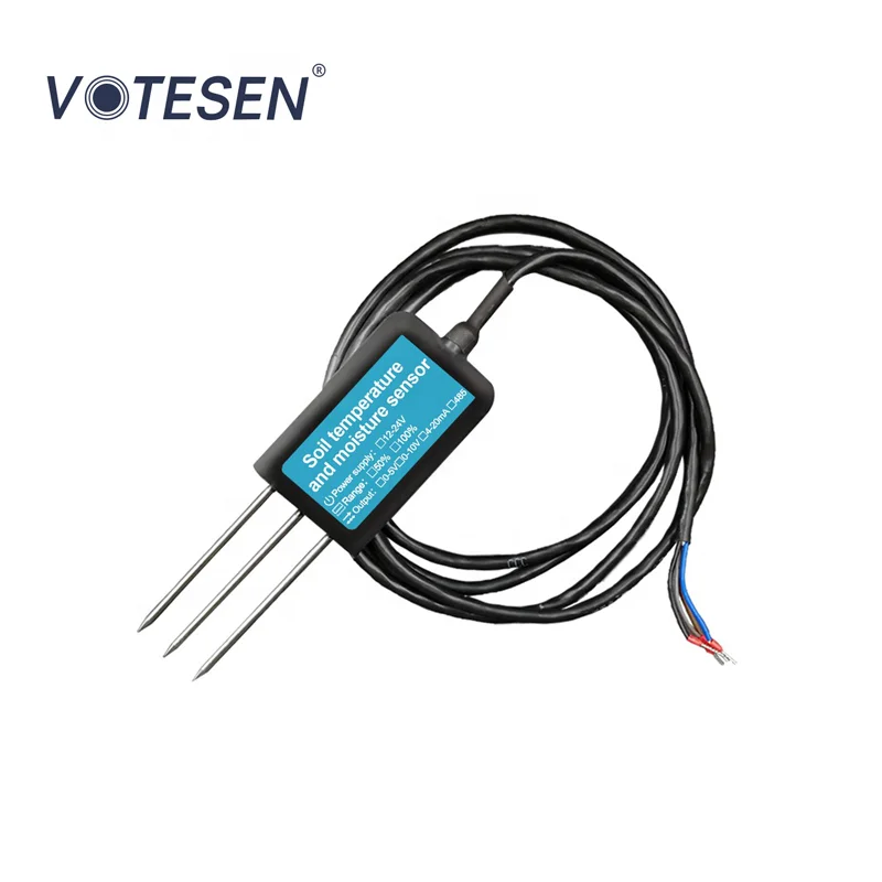 High Precision RS485 Modbus Soil Temperature and Humidity Sensor Transmitter