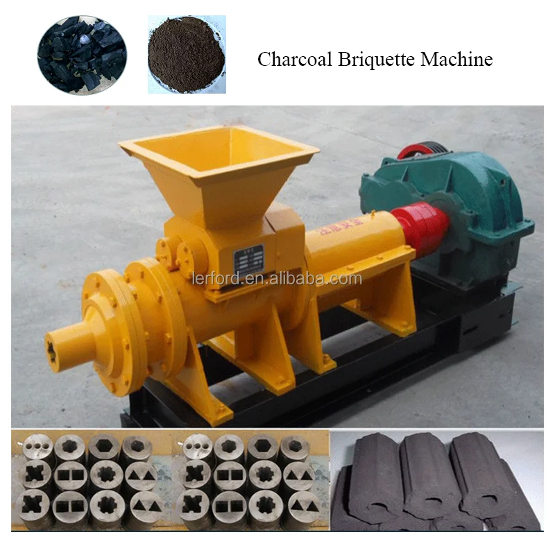 Indonesia coconut shell charcoal briquette for hookah bbq/professional designing small coal bricket press machine