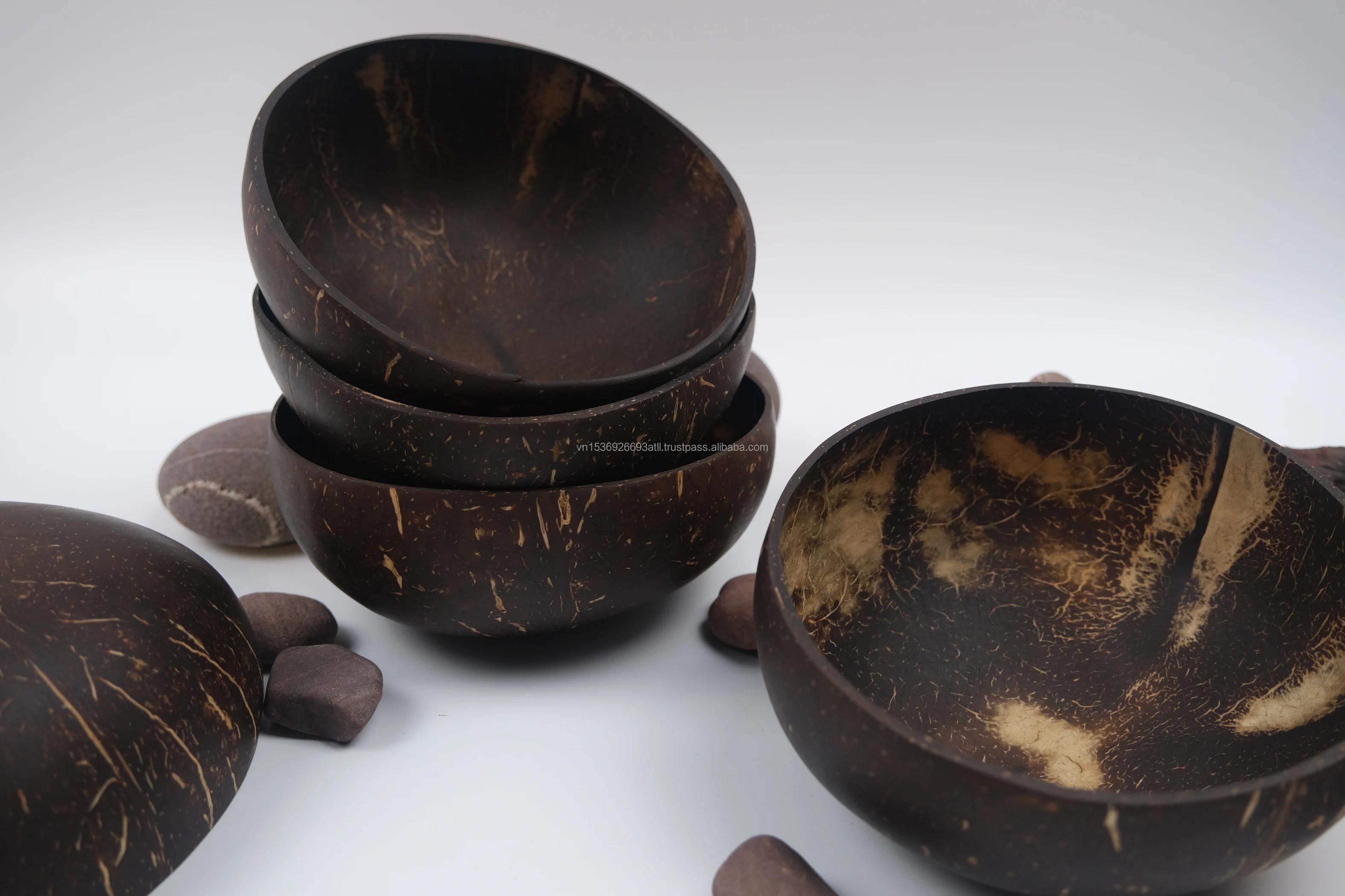 Самые продаваемые товары 2021 в Европе подарок ручной работы Кокосовая чаша и продукты из скорлупы кокосовые чаши оптом