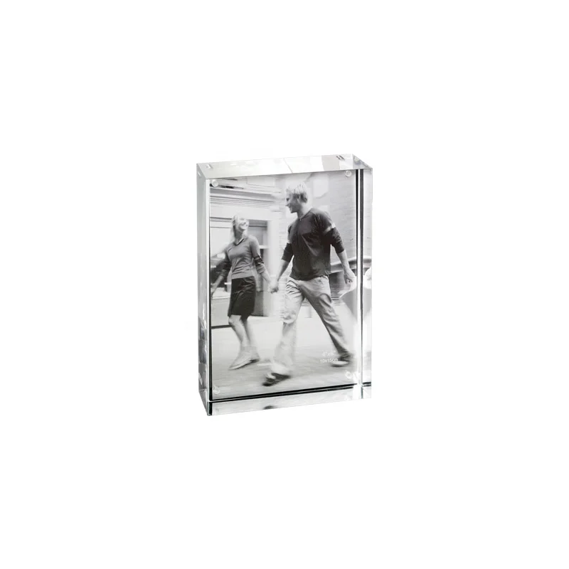 Акриловая магнитная фоторамка с металлической панелью для современного украшения