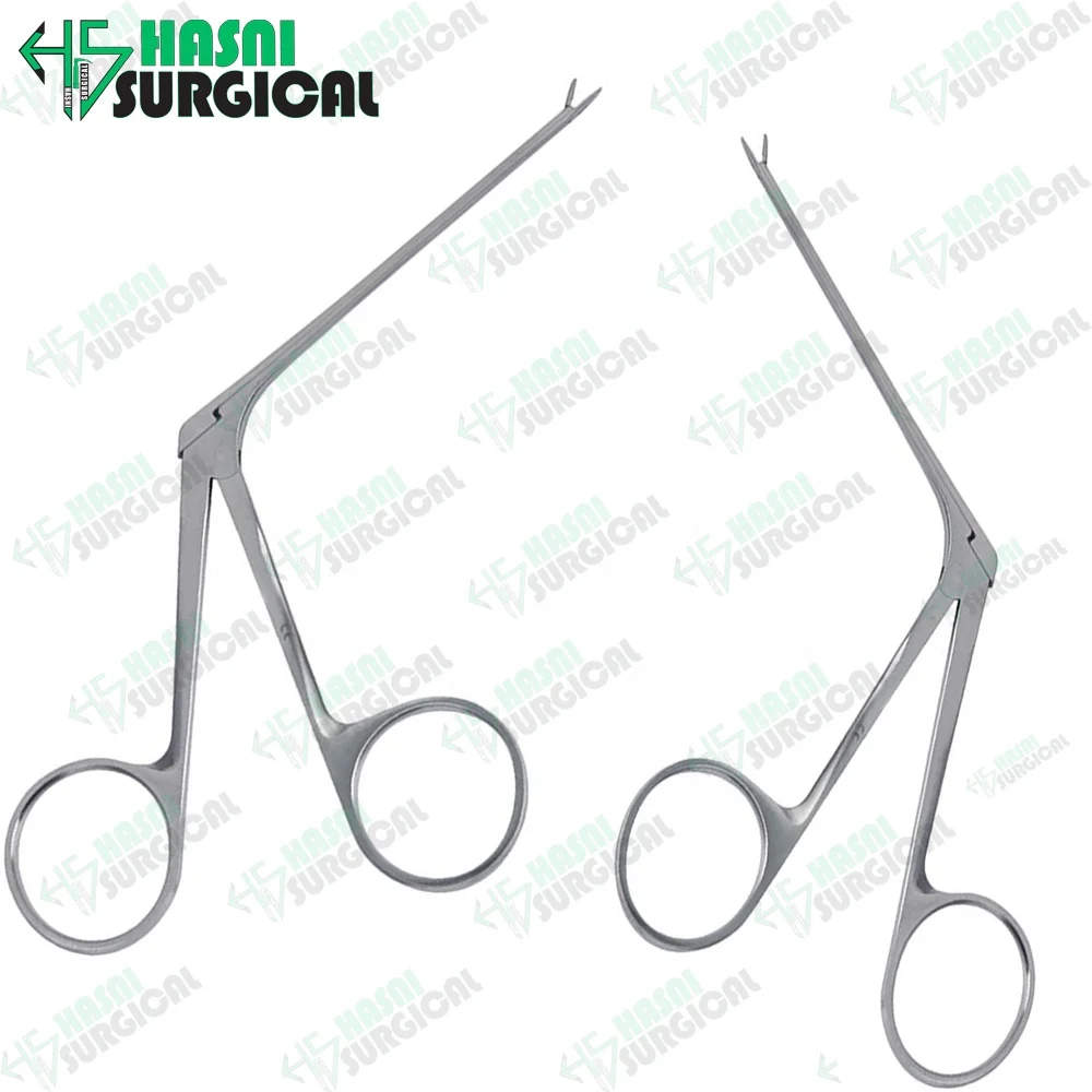 Высококачественные щипцы для отоскопии/микропинцеты среднего уха кольцевая головка от Hasni хирургические