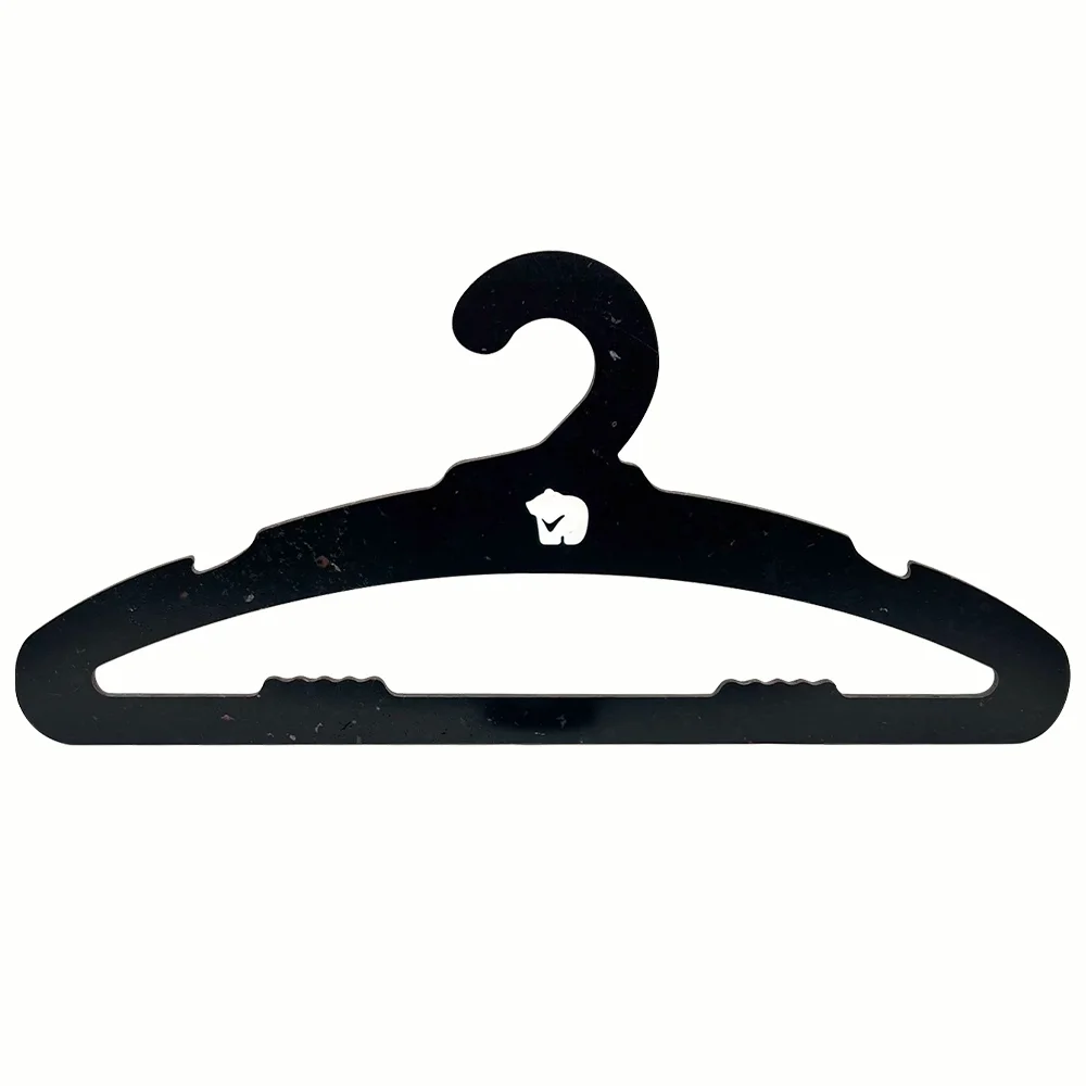 Modern Non Slip Clothes Hanger Recycled Thin Textile Board Clothes Hangers