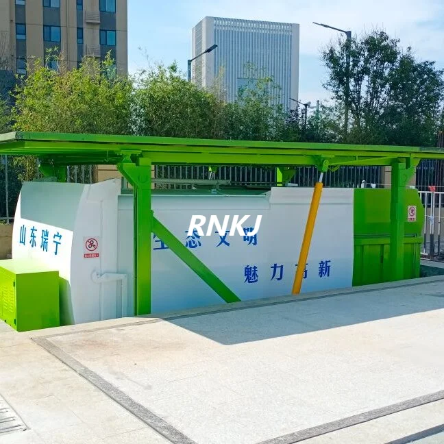 RNKJ Factory Supply Underground Rubbish System With Trash Containers Underground Garbage Receiver