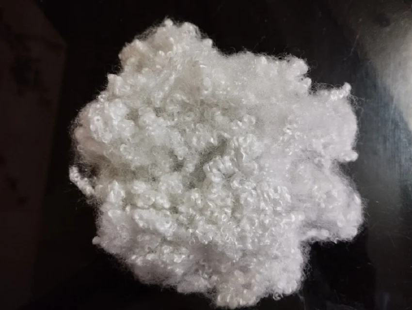 Hot sale 7D HCS Recycled Polyester Staple Fiber Vikohasan Manufacturer synthetic fiber and GRS enviroment material