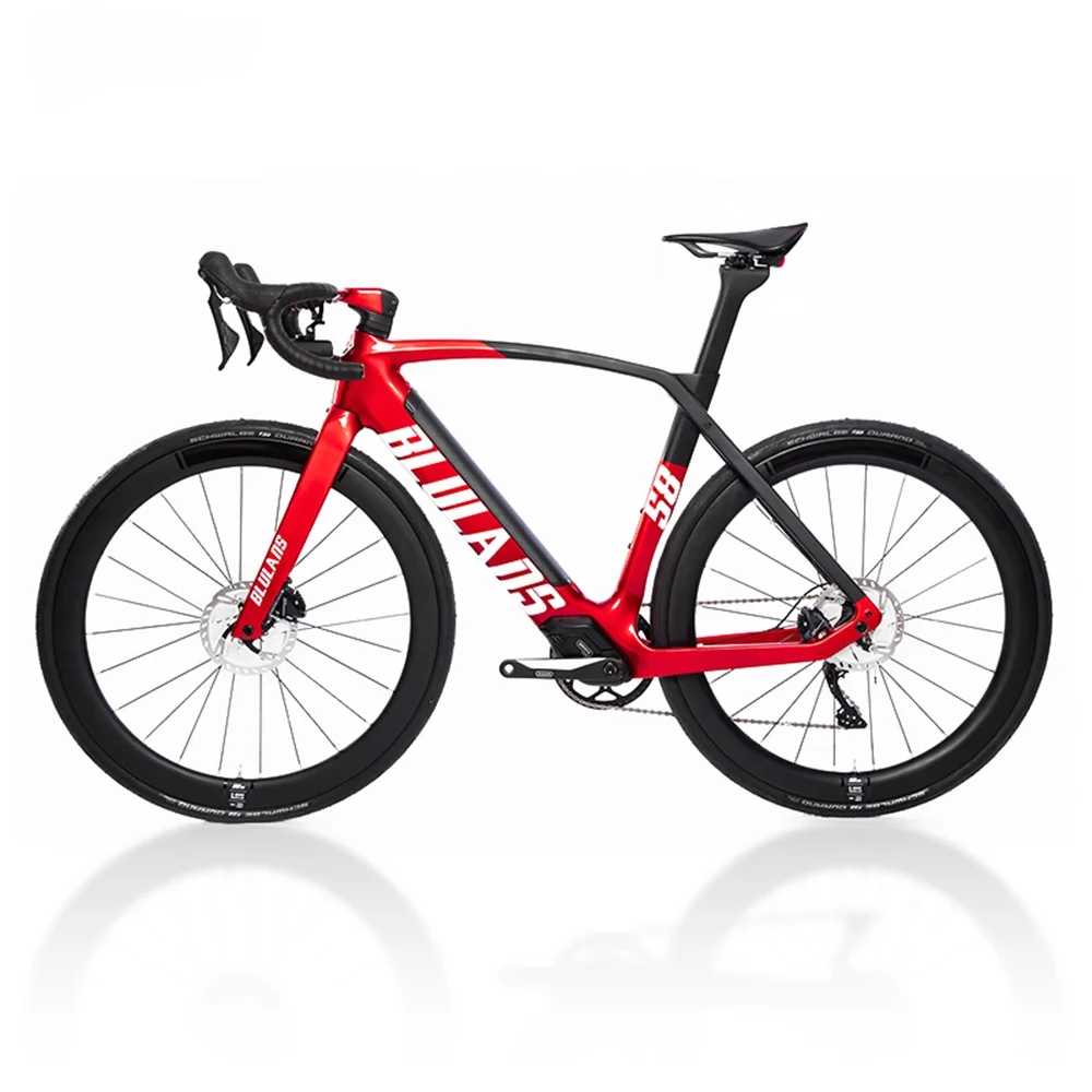 
2021 Lightweight 36V 200W M800 Ebike 700C Tire Full Frame Electric Bicycle Carbon Fiber Electric Road Bike 