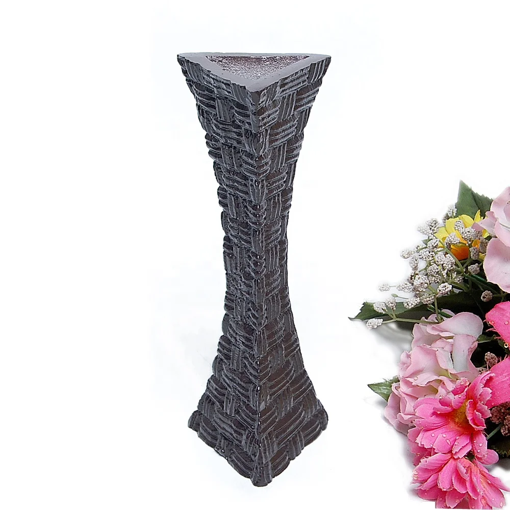 Hot sale handmade vase designs home decoration mirror finishing  recycled aluminum vase