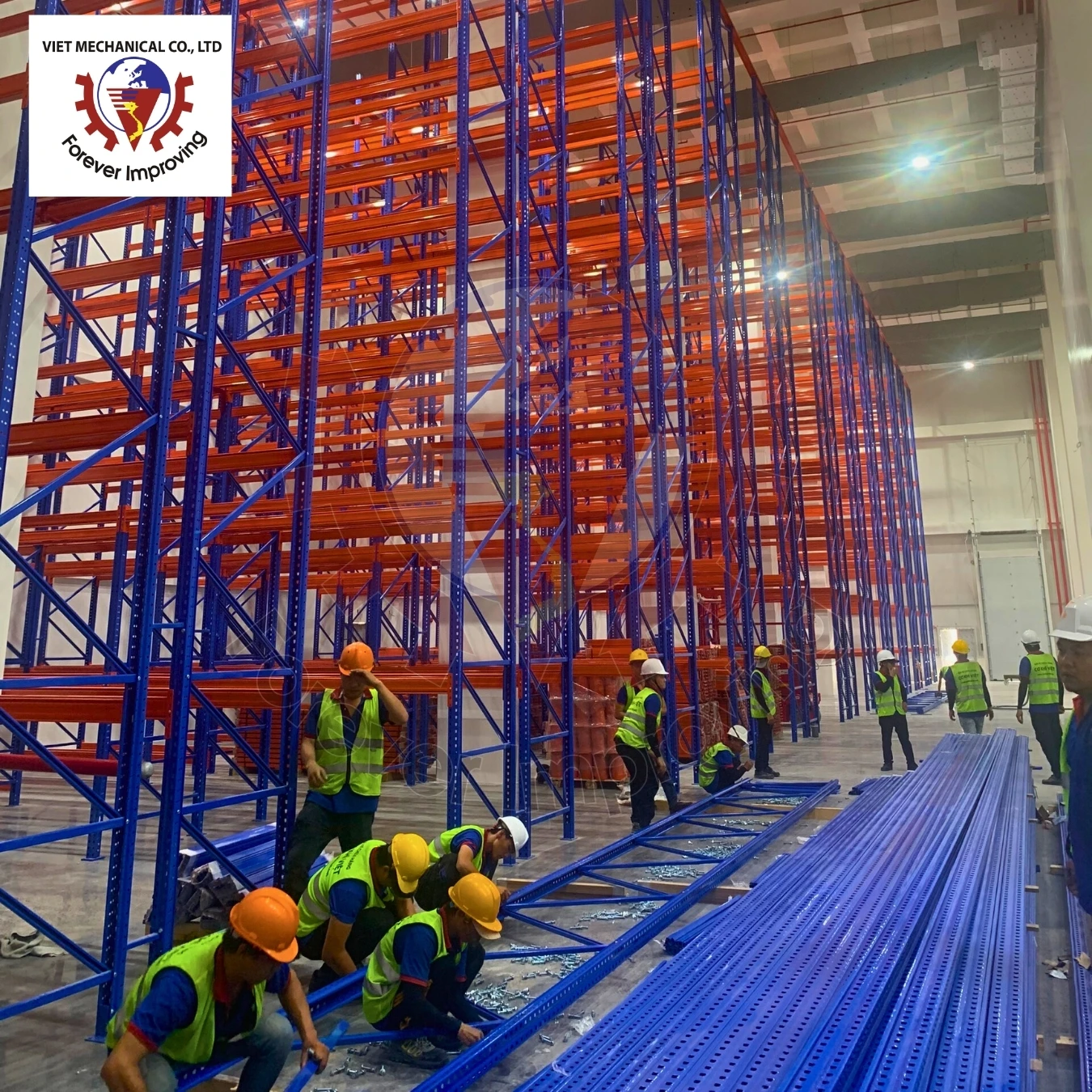 Supper Quality Factory Price Heavy Duty Dexion Upright Rack Customized Adjustable Leveling Warehouse Pallet Racking Easy