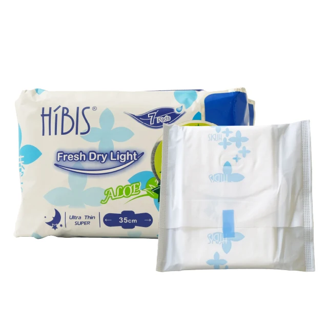 350mm Overnight ultra max sanitary pads Herbal hibis brands of sanitary pads